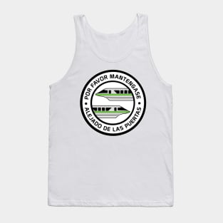 MonorailPorFavorGreen Tank Top